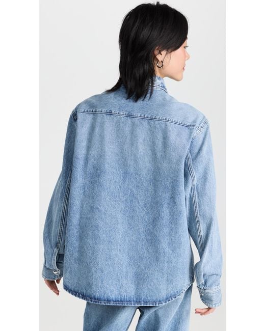 Khaite Blue Argo Top