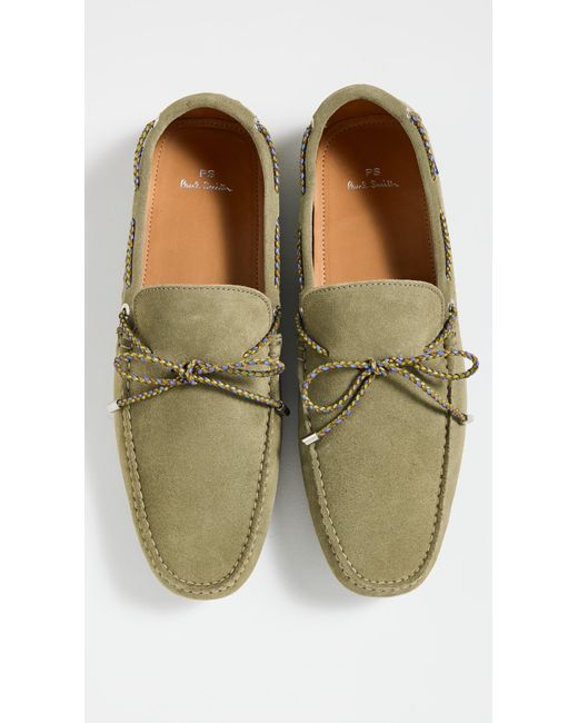PS by Paul Smith Green Springfield Loafers for men