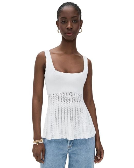 Staud Black Ellen Top