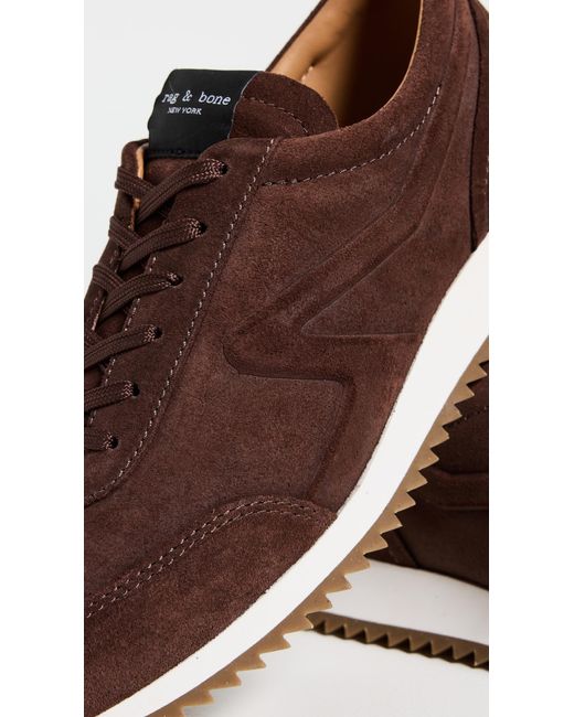Rag & Bone Brown Retro Runner Sneakers