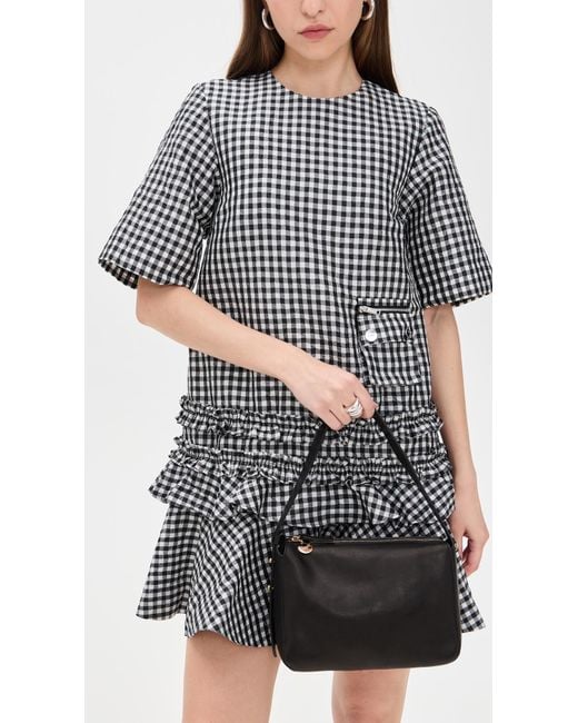 Clare V. Black Fleurine Bag