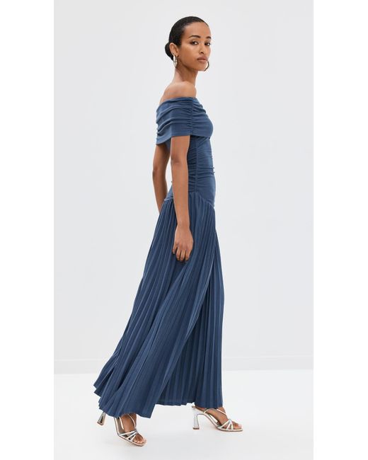 Lioness Blue Field Of Dreams Maxi Dress