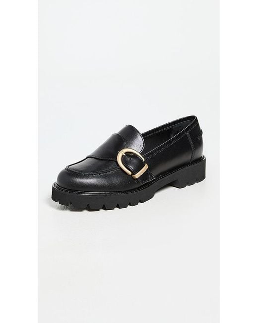 Marion Parke Black Corinne Luggage Loafers