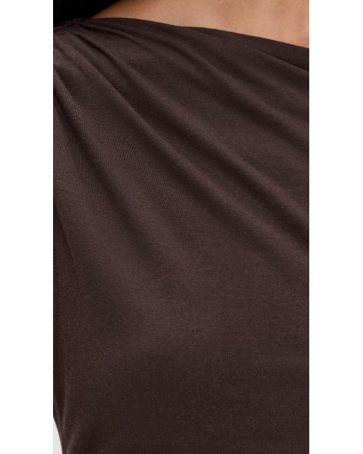 Reformation Black Belle Knit Dress