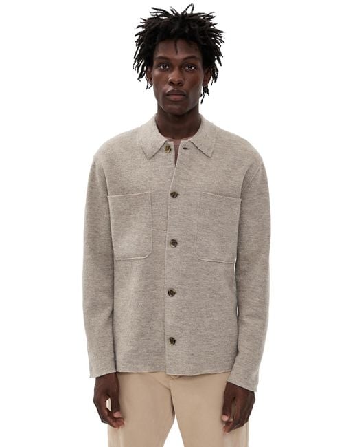 NN07 Multicolor Jonas Full Button Sweater for men