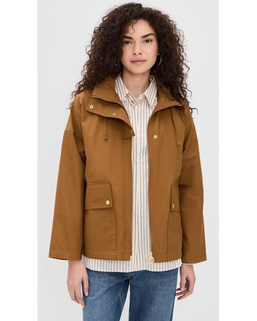 Barbour Brown Cecile Showerproof Jacket