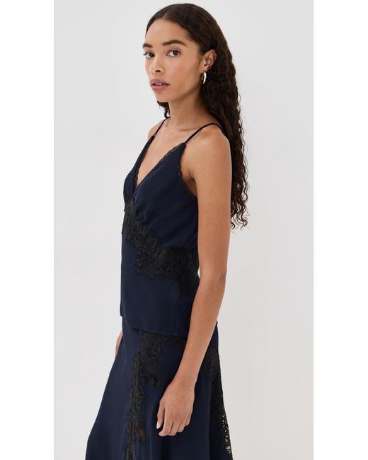 Veronica Beard Black Lindsey Top