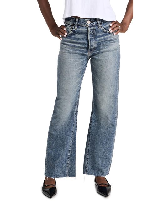 Moussy Mv Torrey Remake Flare Jeans in Blue | Lyst