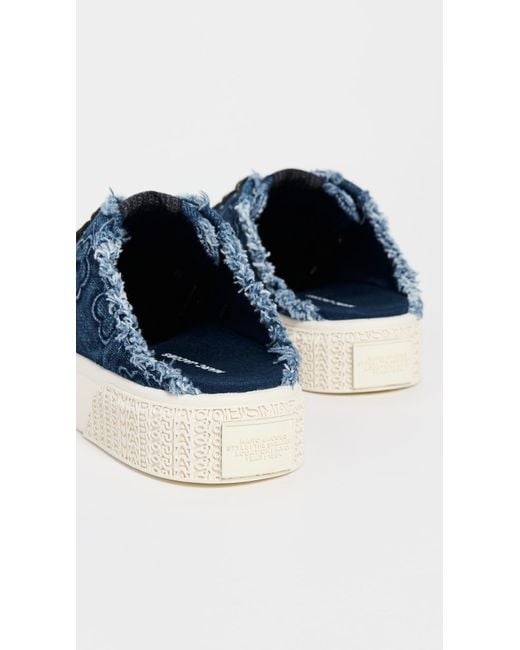 Marc Jacobs Blue The Sneaker Mules