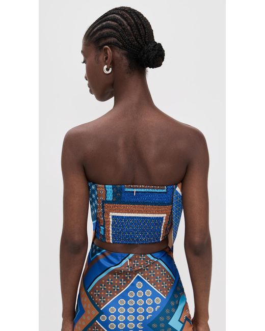 MISA Los Angles Blue Mae Top