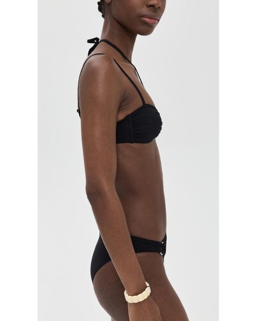 Isabel Marant Black Fayma Bikini Top