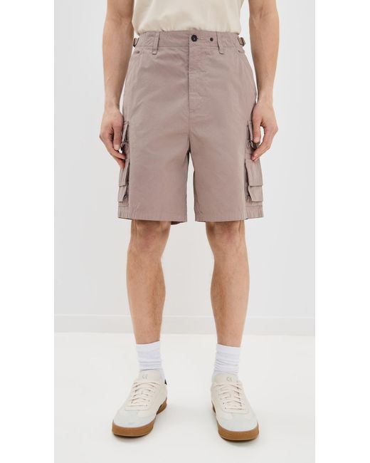 Rag & Bone Natural Union Shorts for men