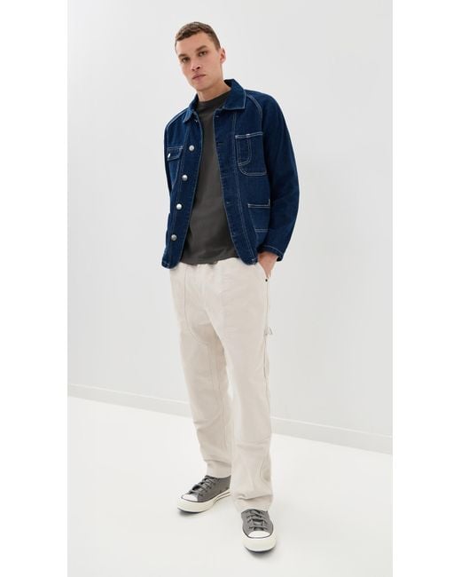 Service Works Denim Coverall Jacket 2.0 in Blue for Men | Lyst