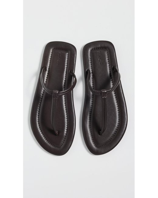 St. Agni Black T Slides