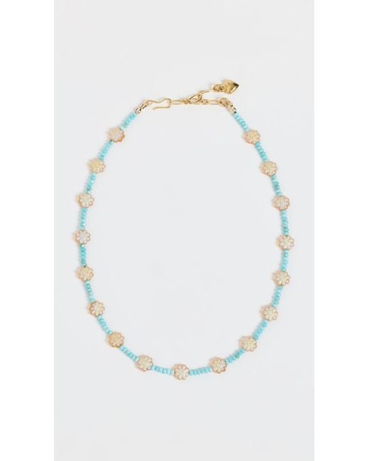 Brinker & Eliza White Laurel Necklace