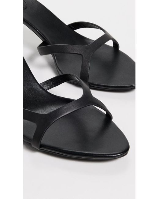 Tony Bianco Black Daisy Sandals