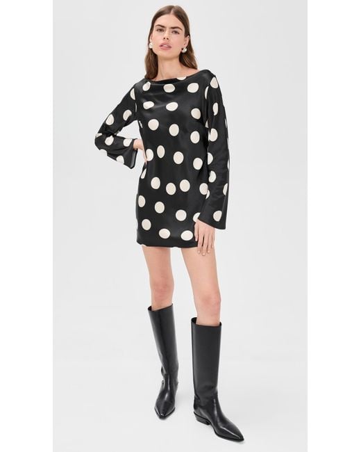 Free People Tigre Printed Mini Dress in Black | Lyst Free People Tigre Printed Mini Dress in Black | Lyst