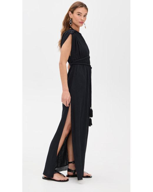 Isabel Marant Joya Maxi Dress in Black | Lyst