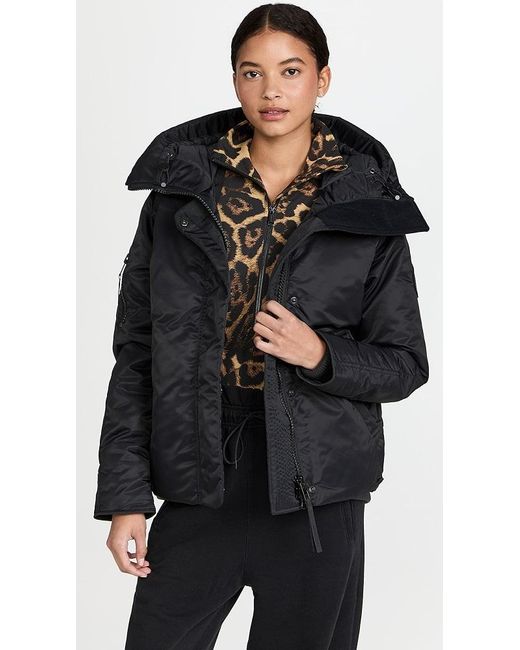 Canada Goose Everleigh Bomber Jacket in Black | Lyst