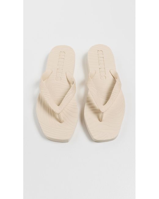 Sleeper Multicolor Platform Flip Flops