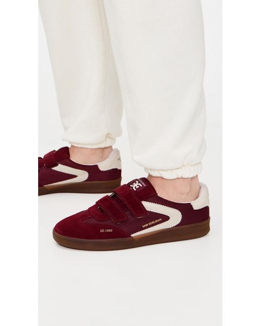Sam Edelman Red Talia Sneakers