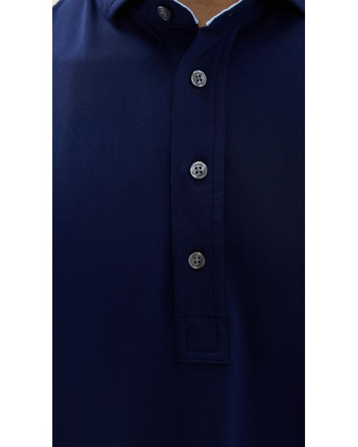 Greyson Blue Tala Lightweight Airflow Jersey Polo for men