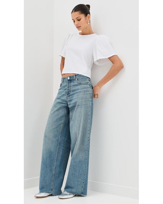 PAIGE White Sigrid Tee