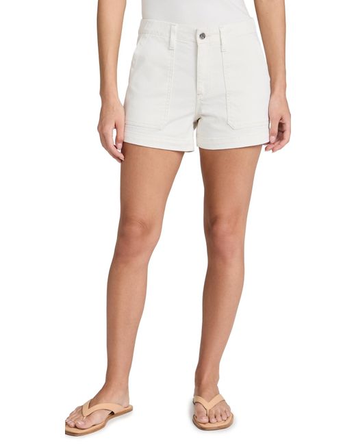 AG Jeans White Analeigh Shorts