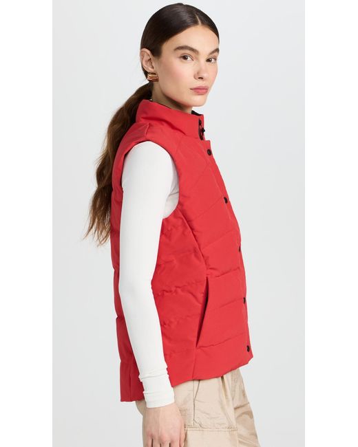 Canada Goose Red Freestyle Vest