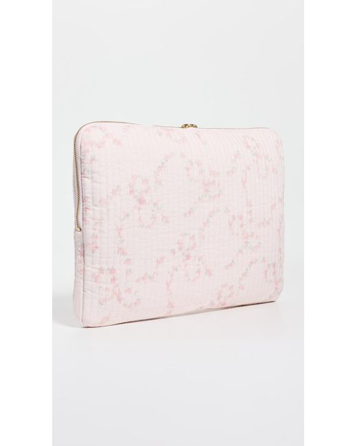LoveShackFancy Pink Laptop Case
