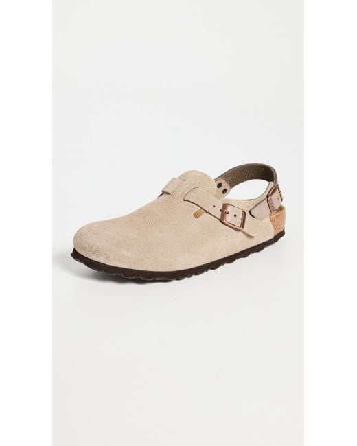 Birkenstock White Tokio Clogs
