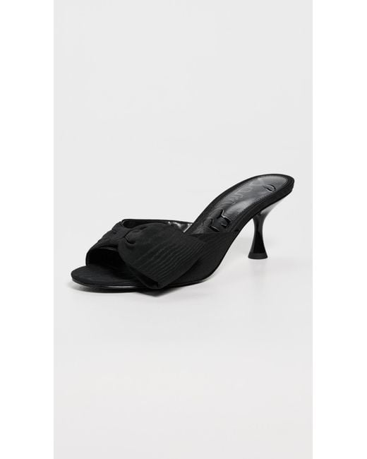 Sam Edelman Black Ragan Bow Mules