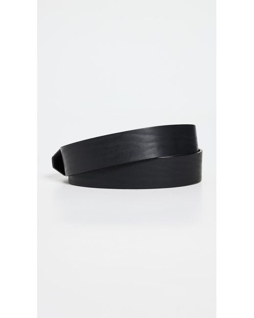 Rag & Bone Black Rugged Belt for men