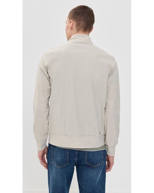 Save The Duck Blue Tulio Lightweight Zip Jacket for men