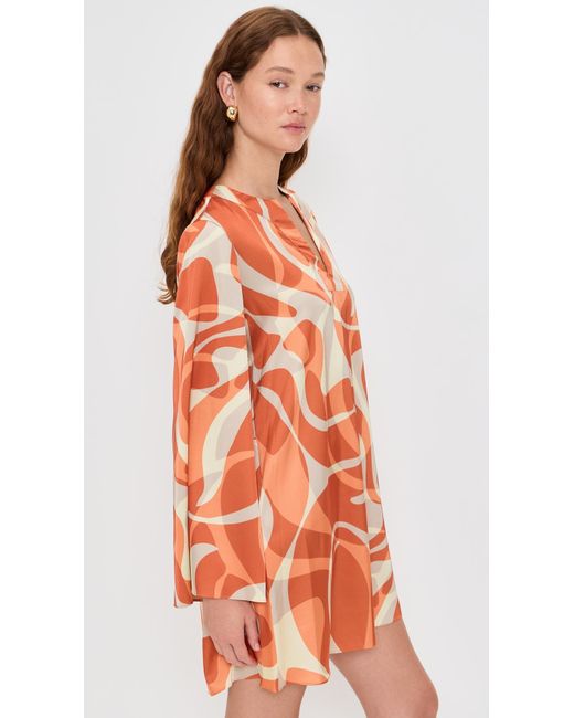 MISA Los Angles Orange Dusty Tunic