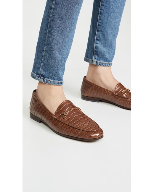 loraine leather loafers