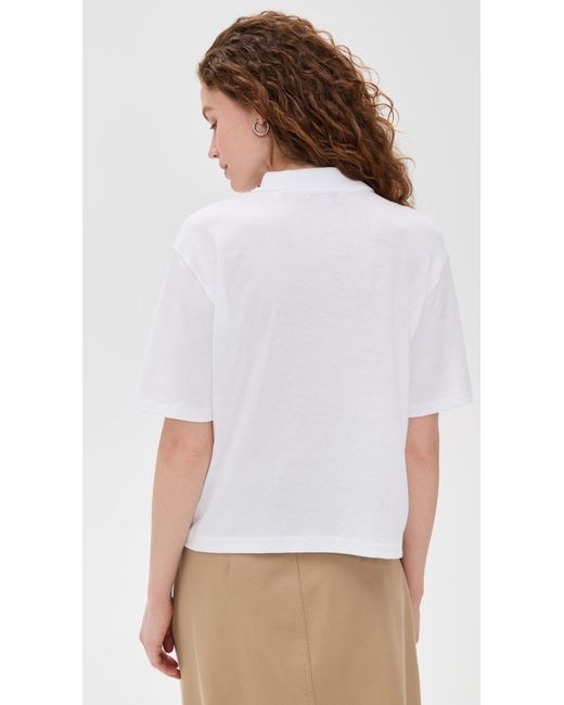 Vince White Easy Polo