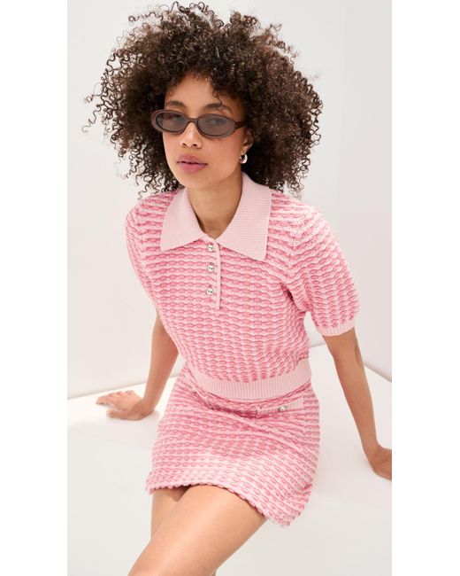 Le Bos Pink Rumi Polo