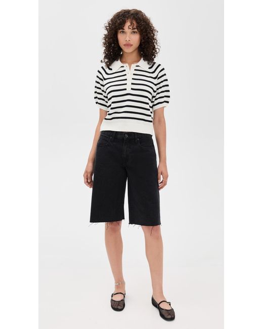 PAIGE Black Birch Top
