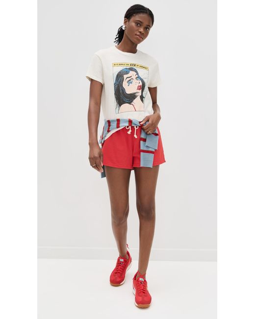 Re/done Multicolor 70S Summer Loose Tee