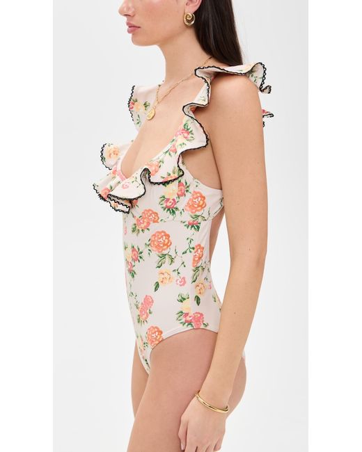 Caroline Constas Multicolor Anastasia One Piece