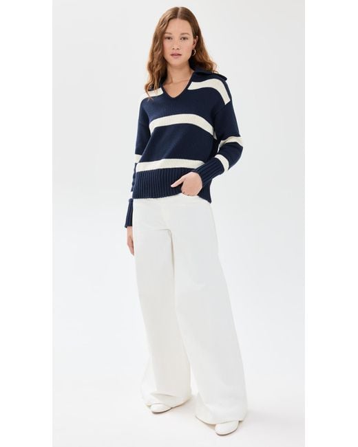 ALIGNE Blue Demitris Sweater