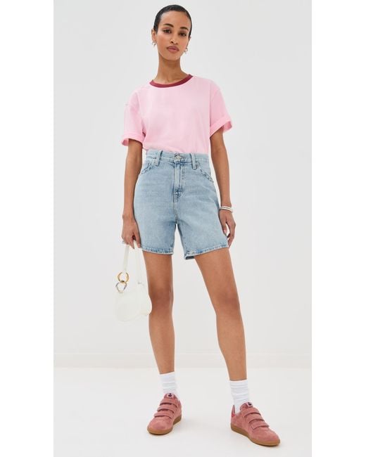 Le Bos Red Rory Ringer Tee