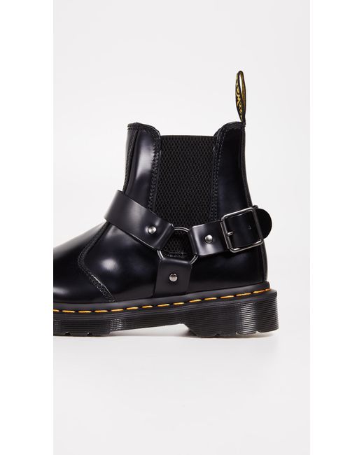 dr martens wincox chelsea boots in black