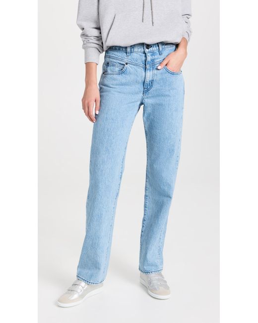 SLVRLAKE Denim Denim Brooklyn Double Yoke Jeans in Blue Lyst