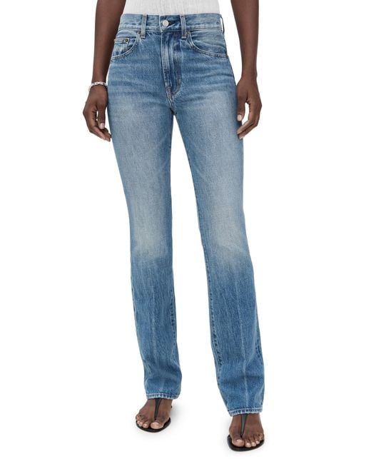 A.L.C. Blue A. L.C. The 917 Slim Straight Jeans