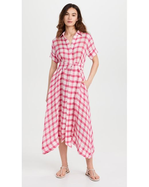 Lisa Marie Fernandez Pink Classic Shirt Dress