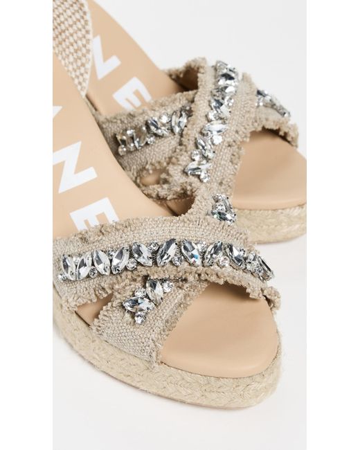 Manebí White Valenciana Gem Wedges