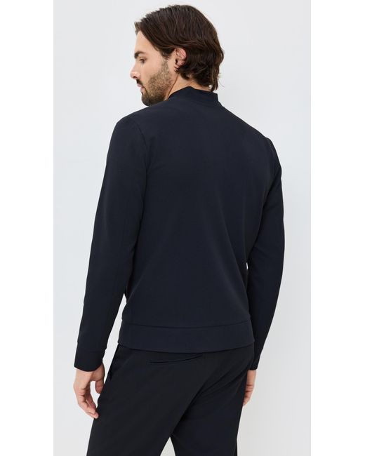 Les Deux Blue Como Bomber Jacket for men