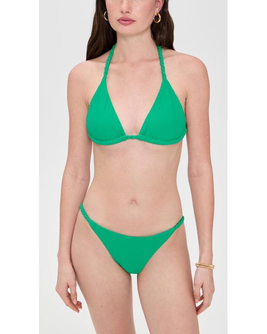 PQ Swim Green Arline Rope Bottoms